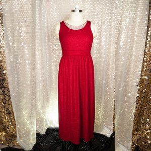 Modcloth Yellow Star Beyond Compare Maxi Dress 18x